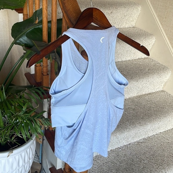 Zyia Women's Perriwinkle Sleeveless Bra Top - Picture 4 of 9